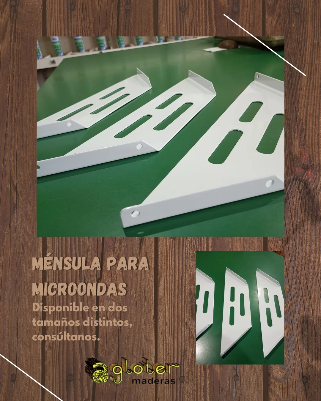 Ménsula para Microondas